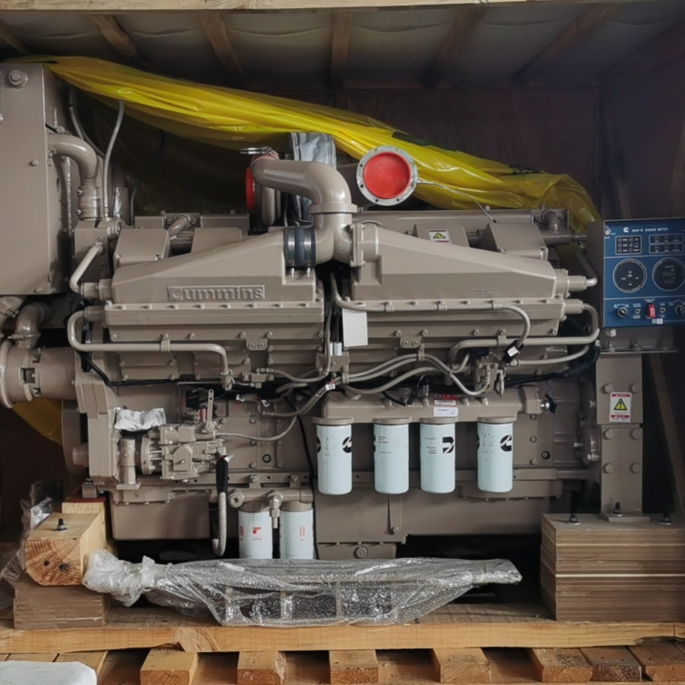 Kta38 Marine Diesel Engine Kta38-M2 895kw 1200hp for Cummins Ship Boat Engines